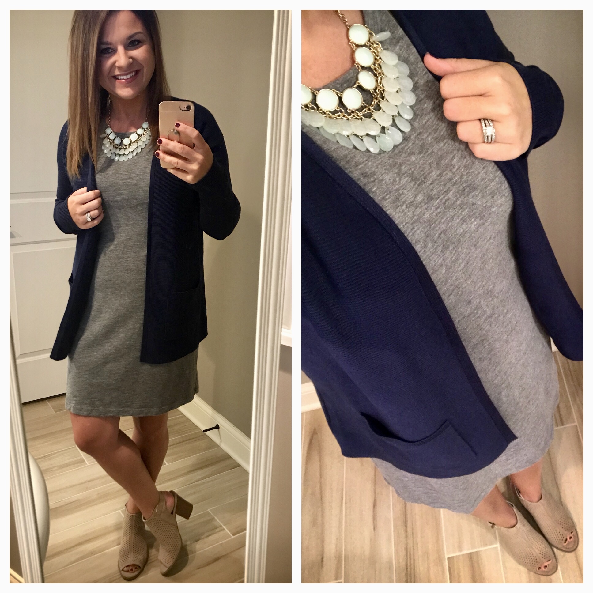 Navy Cardigan