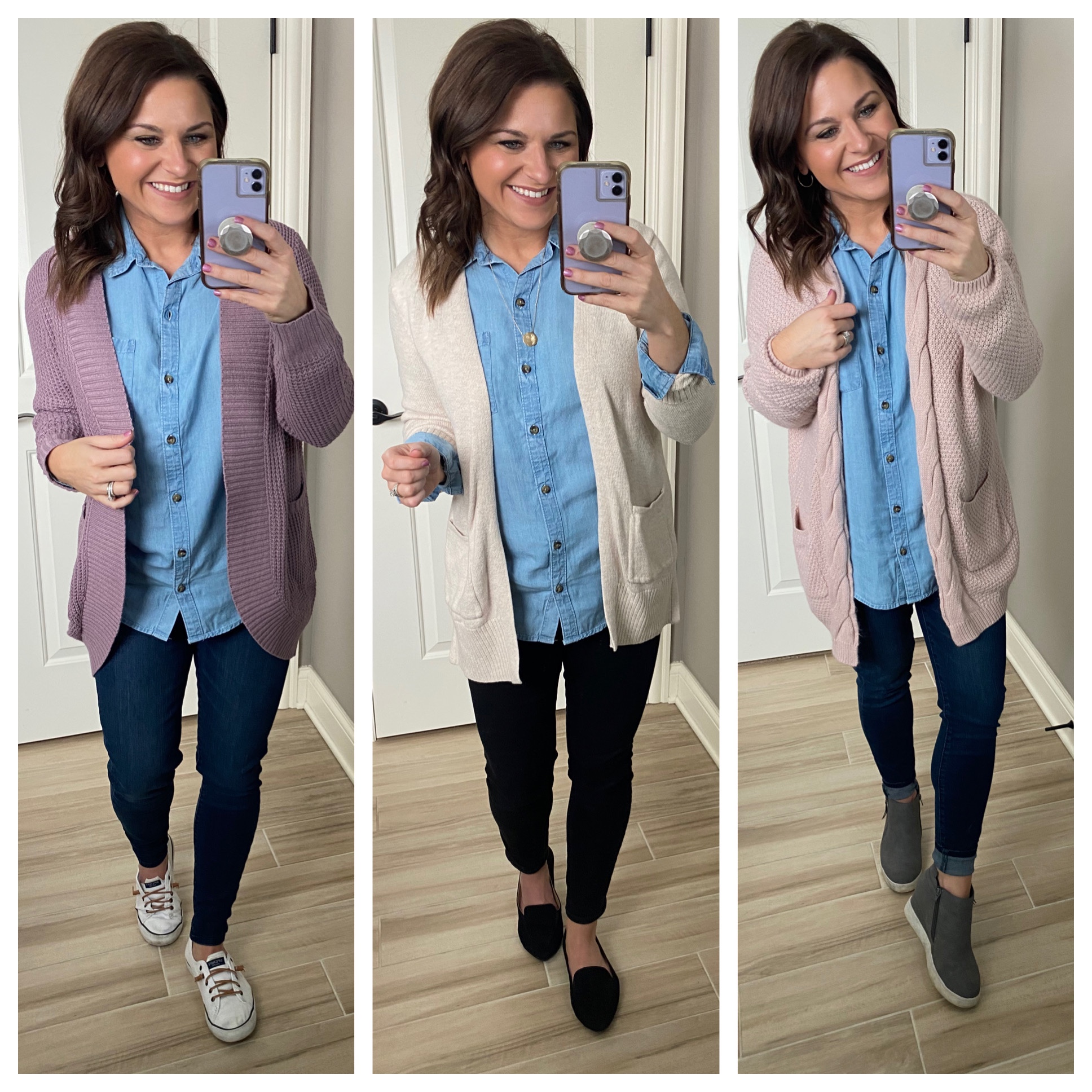 How To Wear a Denim Shirt // 13+ Ways to Style Chambray