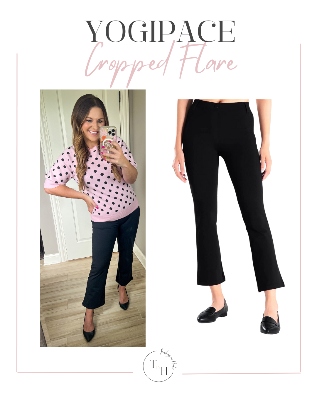 How to Wear Cropped Flare Pants 
