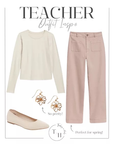 Stylish Comfort: Teacher Outfits With Flats 

flats, workwear, work outfit, work shoes, teacher, outfit inspo, outfit guide, style tip, shoe tip, casual flats, work flats, fashion tips, style guide