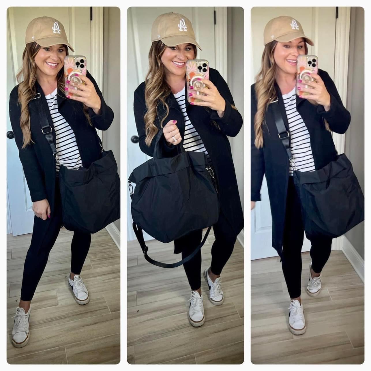 Stylish and Comfortable: Travel Outfit Ideas & Must Haves for Your Next Adventure

travel, travel outfit, vacation, vacation outfit, casual outfit, summer vacation, spring vacation, knit sweater, leggings, sneakers