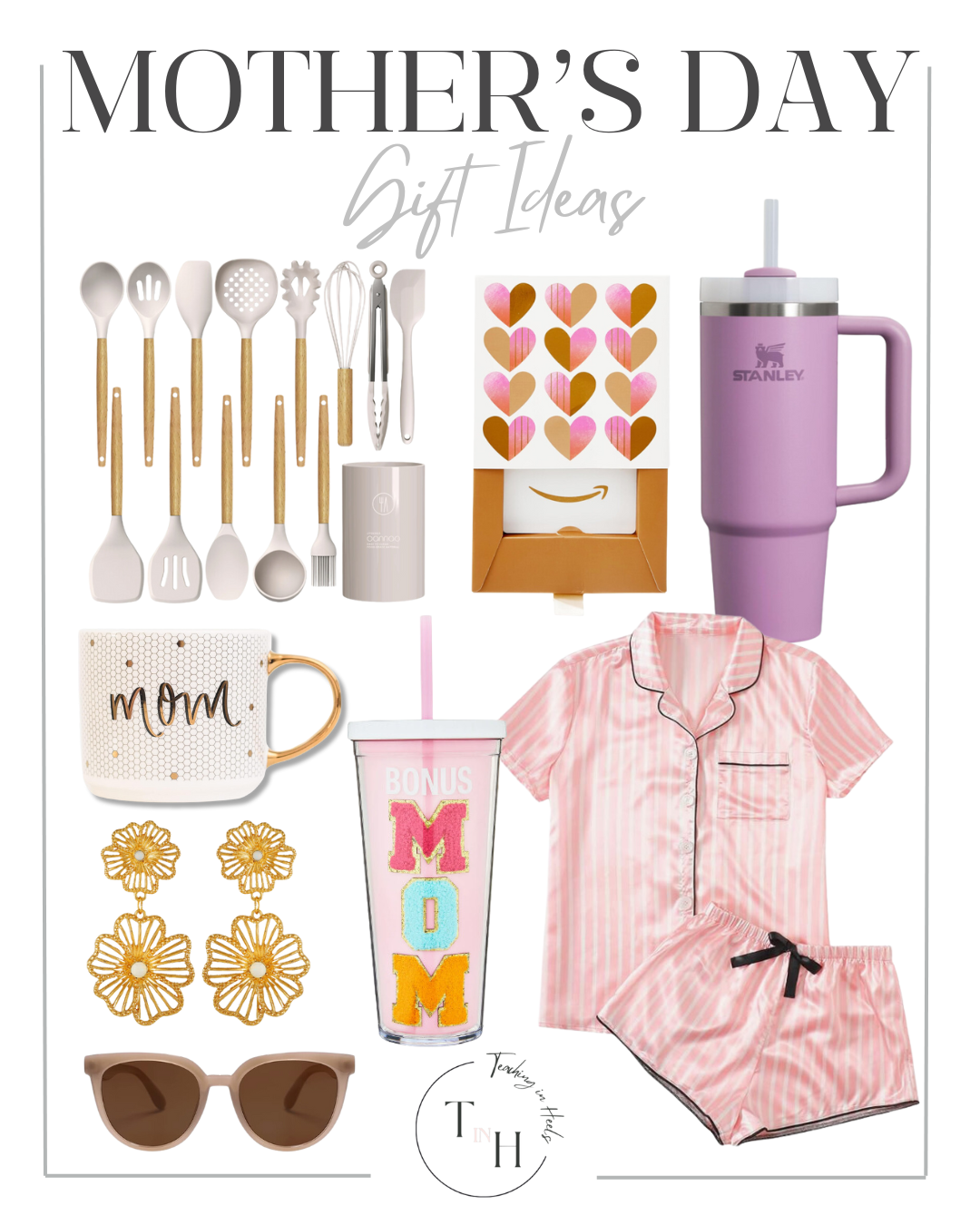 10 Heartwarming Mother's Day Gift Ideas to Show Your Love

mother's day, mother's gifts, mom gifts, gift guide, seasonal, seasonal gifts, pajama set, mug, sunglasses