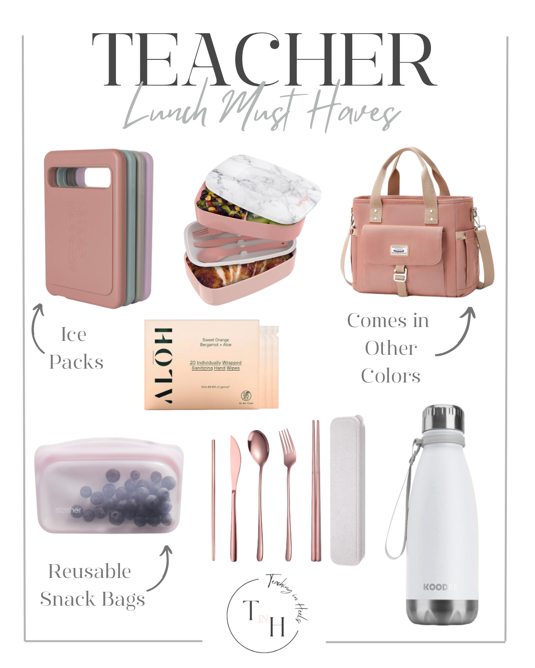 Lunch Break  Style guide essentials midday meals. teacher lunches. teacher meals. elevate your lunch. style guide. teacher. teacher favorites 