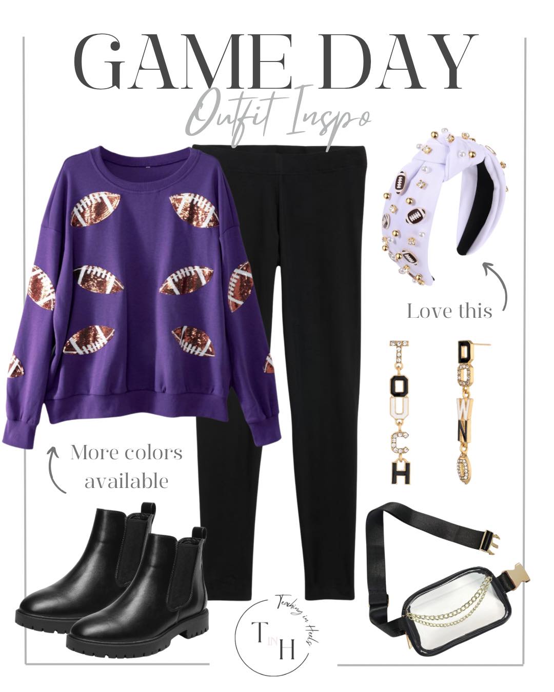 Kickoff Your Style: Football Season Fashion and Game Day Must Haves | Tailgating, tailgate essentials, game day, game day must haves, game day outfit, watch party, football outfit, football game outfit, college football outfit, nfl outfit, rainy game day, cold game day, game day essentials, tailgate tools, football