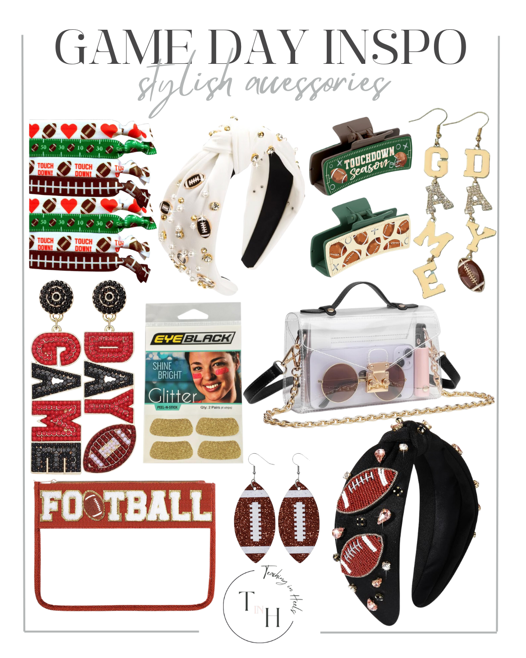 Kickoff Your Style: Football Season Fashion and Game Day Must Haves | Tailgating, tailgate essentials, game day, game day must haves, game day outfit, watch party, football outfit, football game outfit, college football outfit, nfl outfit, rainy game day, cold game day, game day essentials, tailgate tools, football