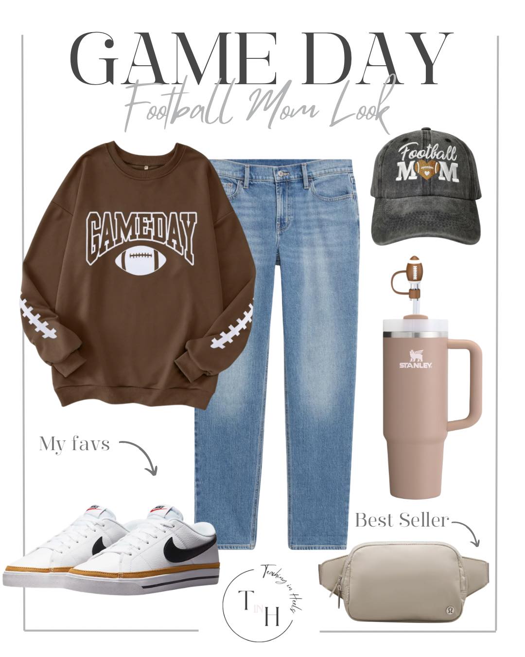 Kickoff Your Style: Football Season Fashion and Game Day Must Haves | Tailgating, tailgate essentials, game day, game day must haves, game day outfit, watch party, football outfit, football game outfit, college football outfit, nfl outfit, rainy game day, cold game day, game day essentials, tailgate tools, football