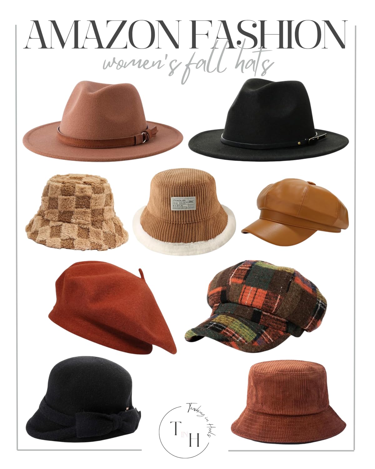 Embrace Autumn: Your Ultimate Guide to Fall Fashion 2024 | Fall Fashion, women's fashion, autumn wardrobe, fall hats, bucket hat, amazon fashion women's fall hats