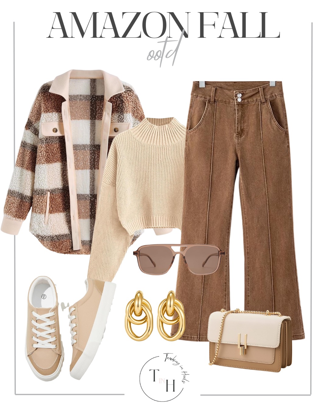 Embrace Autumn: Your Ultimate Guide to Fall Fashion 2024 | Fall Fashion, women's fashion, autumn wardrobe, neutral outfit, outfit collage, amazon fall ootd