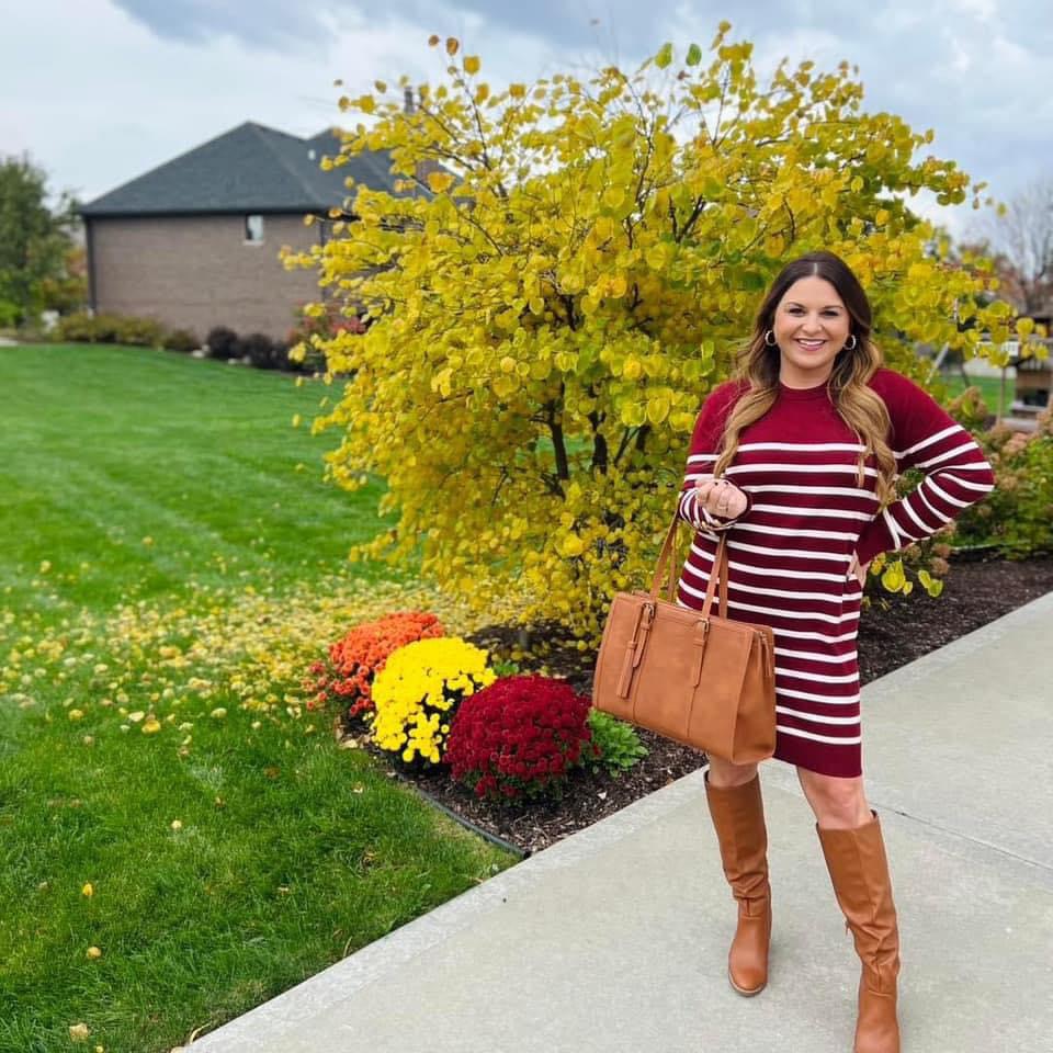 Thanksgiving + Fall Outfits: Cozy, Chic, and Affordable Outfit Ideas | fall outfit, sweater, cozy outfit, fall boots, fall look, fall outfit inspo, amazon outfit, fall ootd, women's fashion, fall style