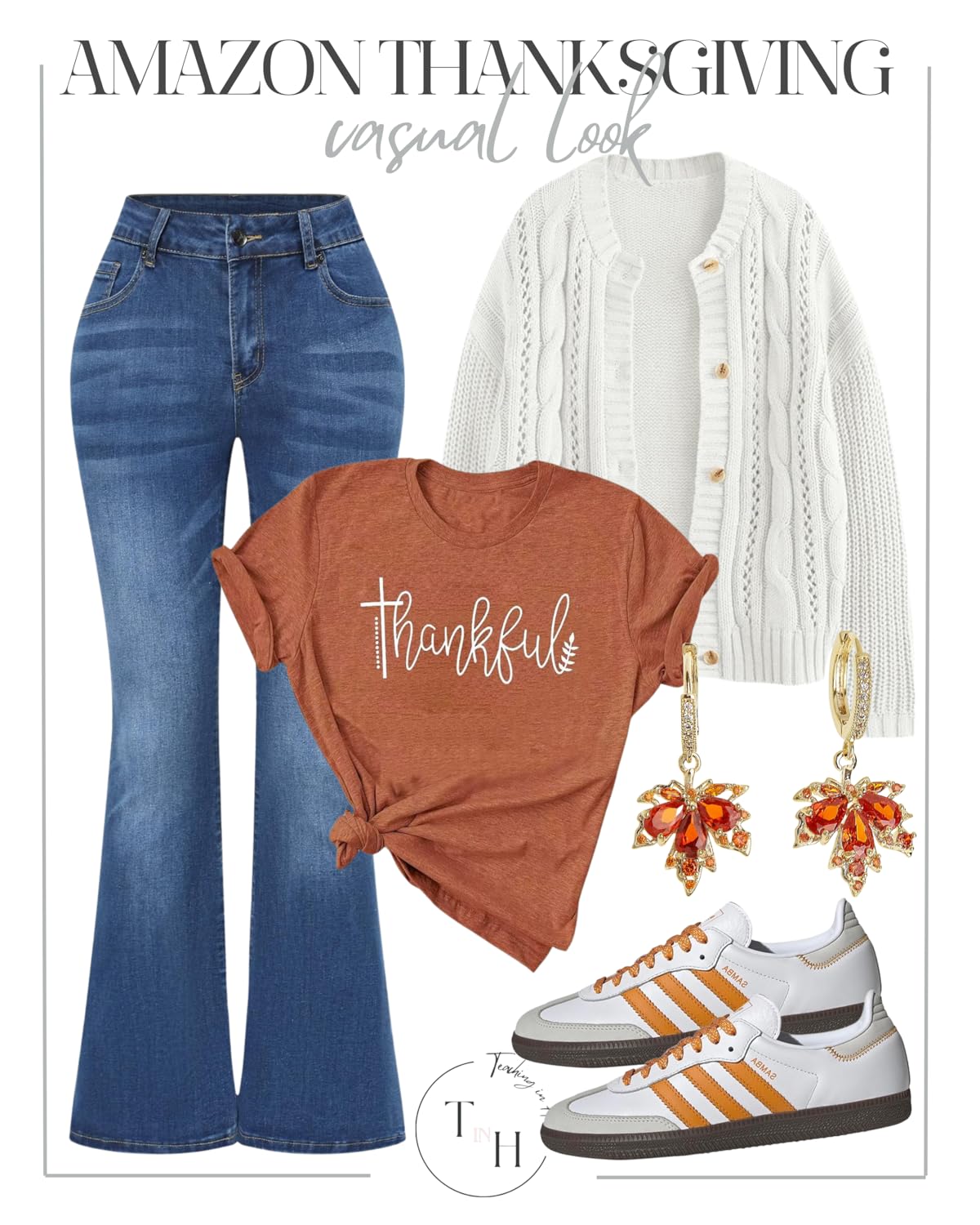 thanksgiving, shirt, cozy,boots, look, holiday style inspo, amazon, holiday ootd, women's fashion, chic style