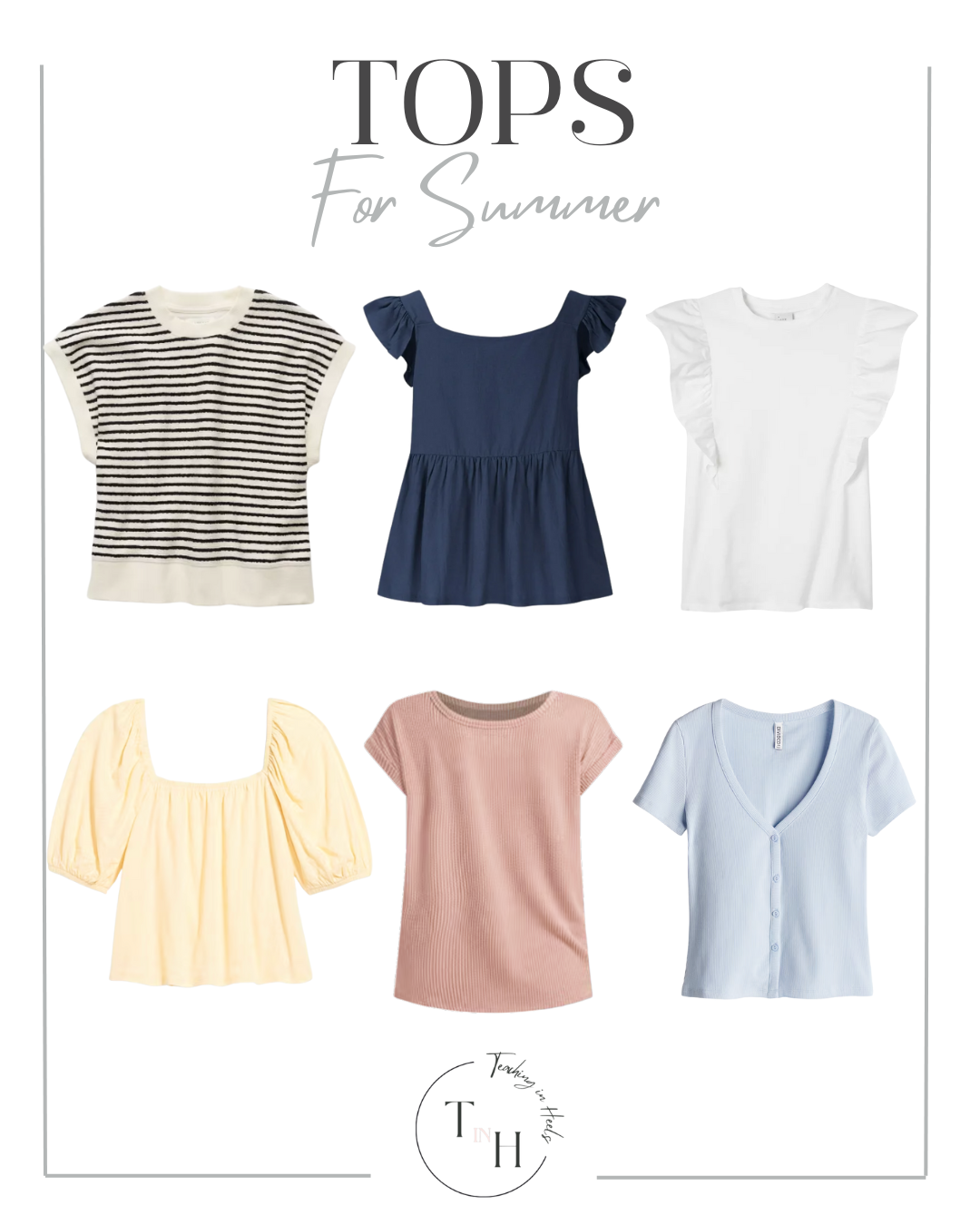 Tops for summer