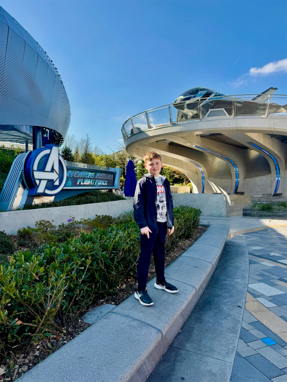 Avengers Assemble ride at disneyland paris