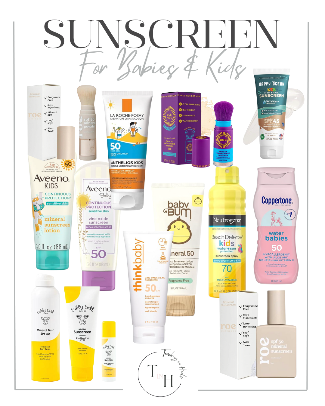 Sunscreen for babies and kids