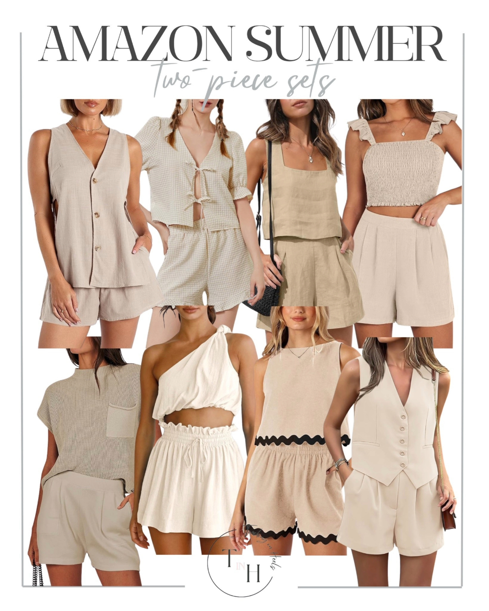 amazon summer two piece outfit inspo