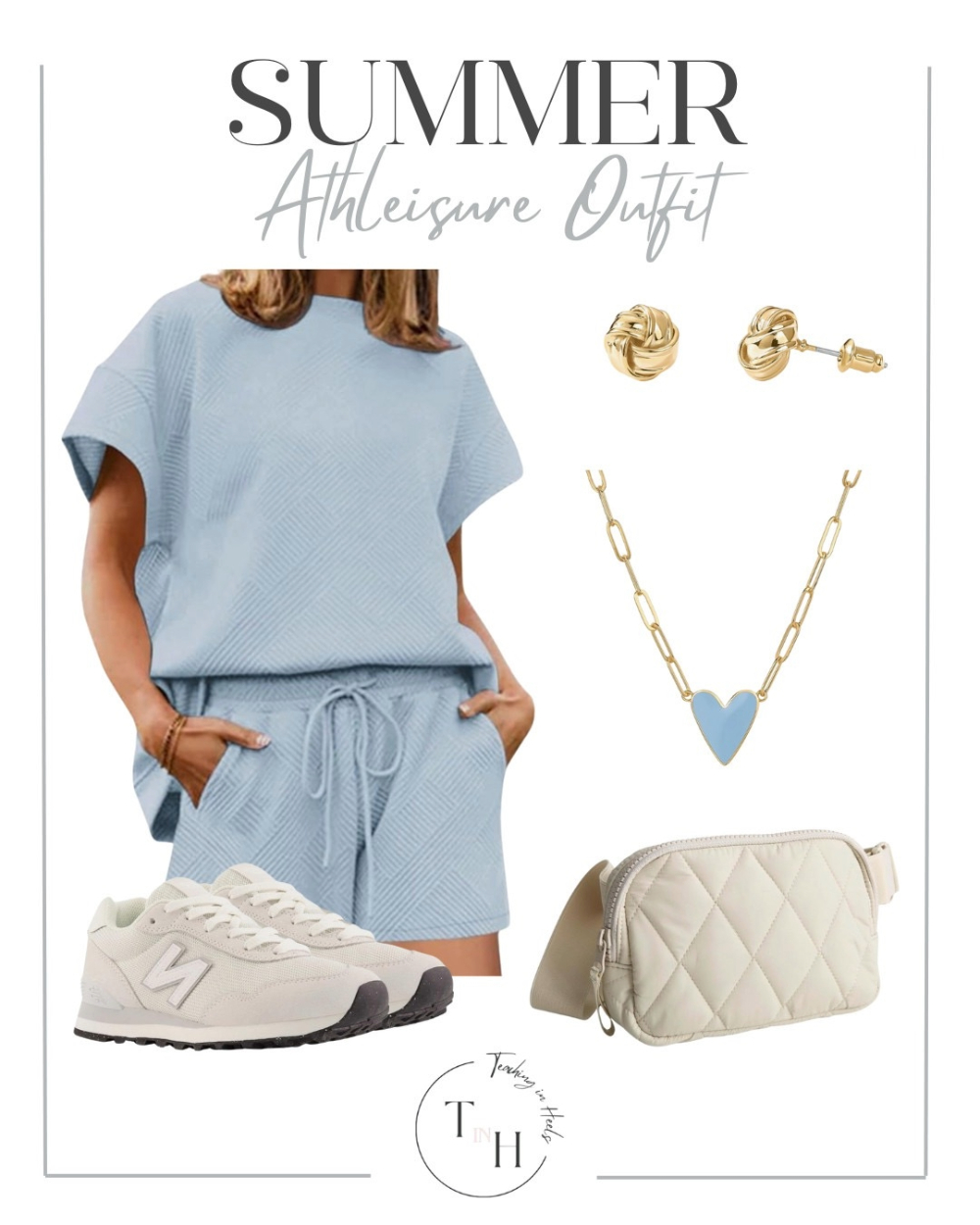 amazon summer athleisure outfit