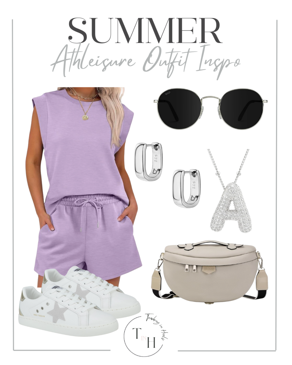 summer athleisure outfit