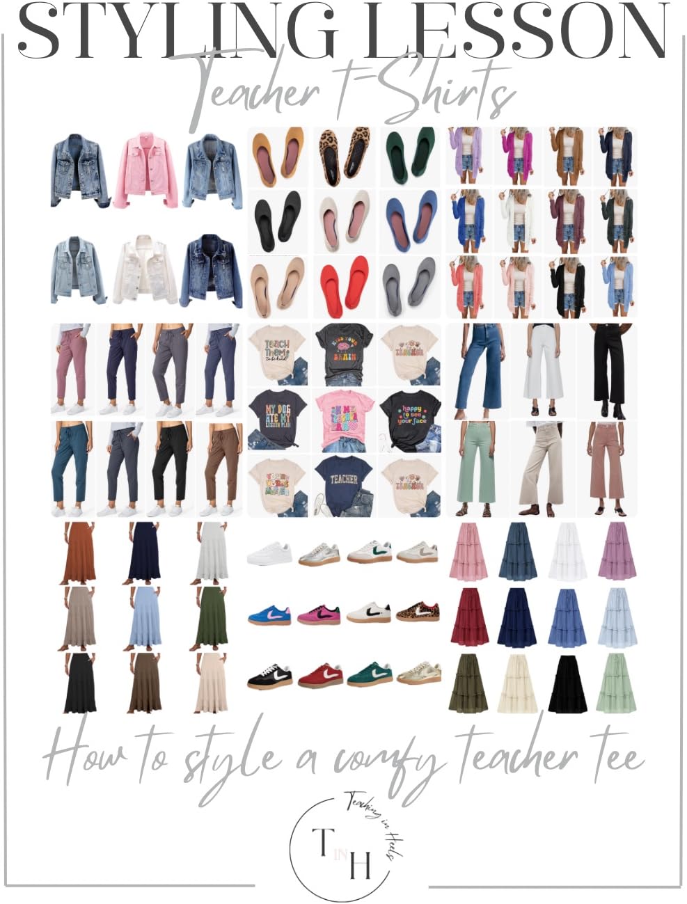 Styling Lesson: How to Style a Comfy Teacher Tee